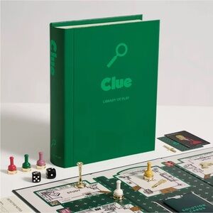 Clue game Library of Play Hardcover Edition - Green